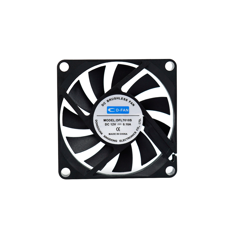 Flow 5V 12V 70mm Square DC Axialventilator